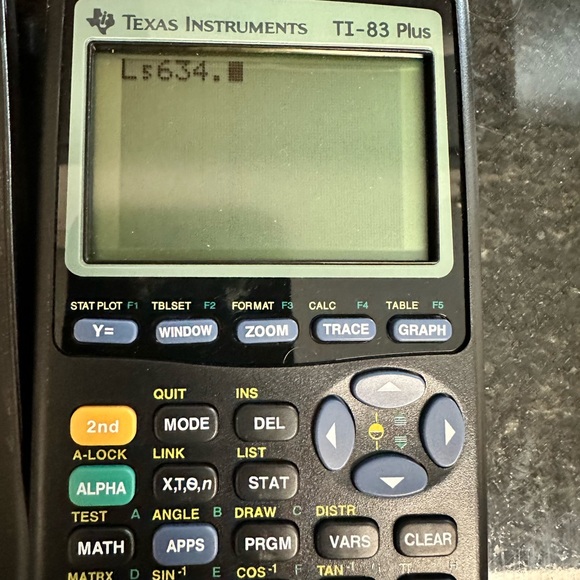 Ti-83 plus Texas Instrument calculator - Picture 2 of 4